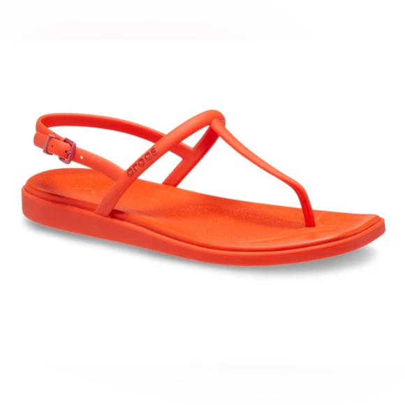 Crocs Woman’s Miami Thong Flip (Lava) size 8 - Picture 4 of 5